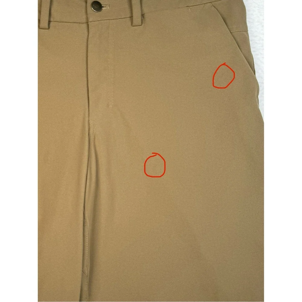 LULULEMON Men's Khaki Shorts Nylon - 32